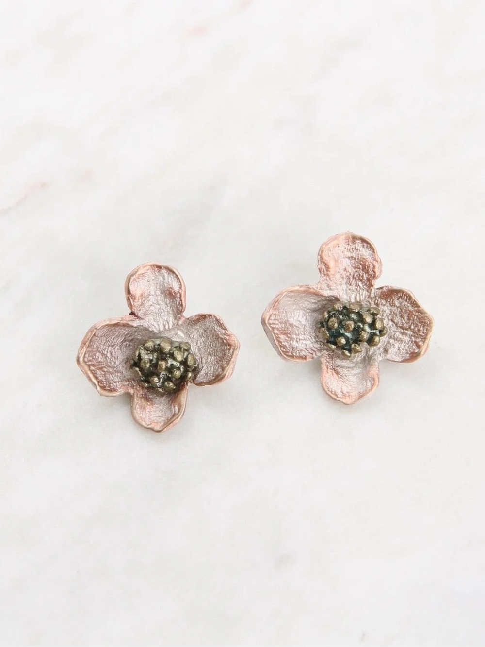 Michael Michaud • Dogwood Post Earrings